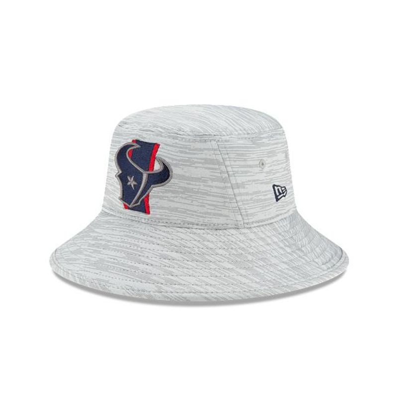 NFL Houston Texans Official Training Stretch (PEH8748) - Blue New Era Bucket Hats